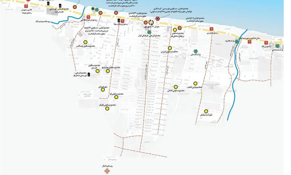 امکانسنجی و کانسپت حجمی معماری اراضی سلمان‌شهر - نقشه جانمایی در شهر