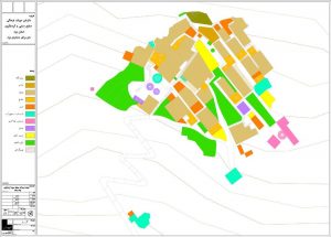 طراحی منطقه گردشگری چک چک - نقشه کاربری اراضی