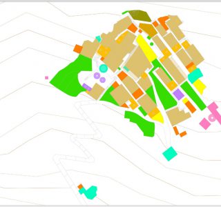 طراحی منطقه گردشگری چک چک - نقشه کاربری اراضی