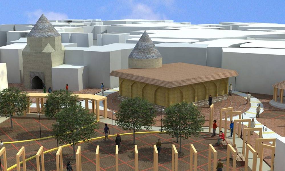 طرح بهسازی و نوسازی بافت فرسوده شهر ساری - سه بعدی طرح های پیشگام توسعه