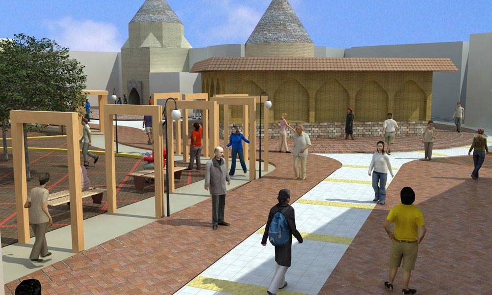 طرح بهسازی و نوسازی بافت فرسوده شهر ساری - سه بعدی طرح های پیشگام توسعه