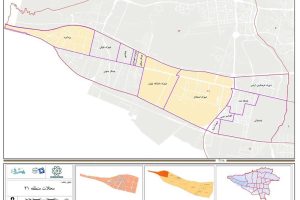 نقشه محلات منطقه 21 کلانشهر تهران – دفتر توسعه محله ای